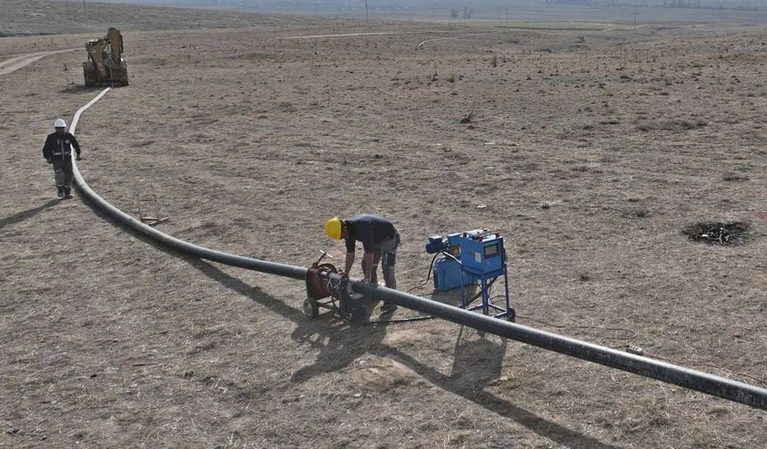 Eskişehir’in o ilçesi rahat bir nefes aldı: Yeni su hattı devreye girdi
