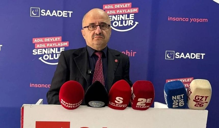 Saadet Partili Fahri Karabeli: “Eskişehir’in toprağını ranta kurban etmeyeceğiz”