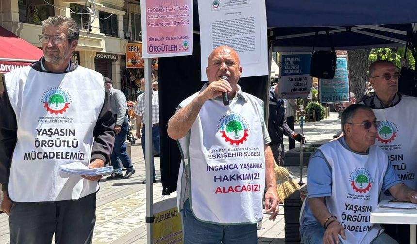 Ali Paşa Şanlı emeklilerin taleplerini açıkladı