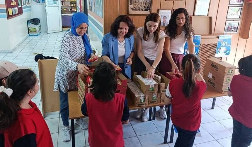 Eskişehir’de öğrencilere süt tüketiminin önemi anlatıldı