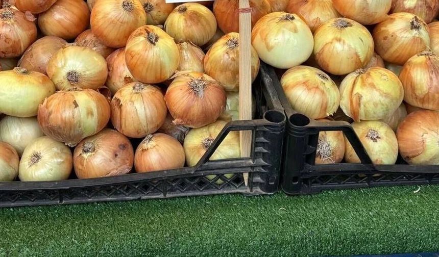 Eskişehir'de vatandaşın gündemi soğan fiyatı oldu