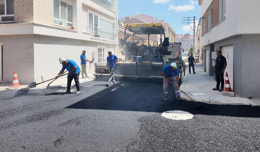 Eskişehir'in o mahallesinde yollar yenileniyor