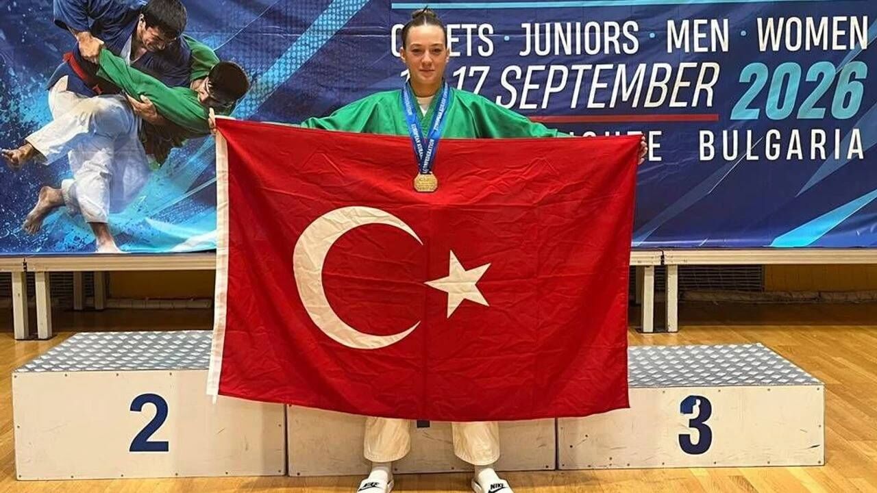 Eskişehirli sporcu Tuana Kambur Avrupa şampiyonu oldu